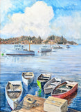 5 Row Boats in Corea, Maine